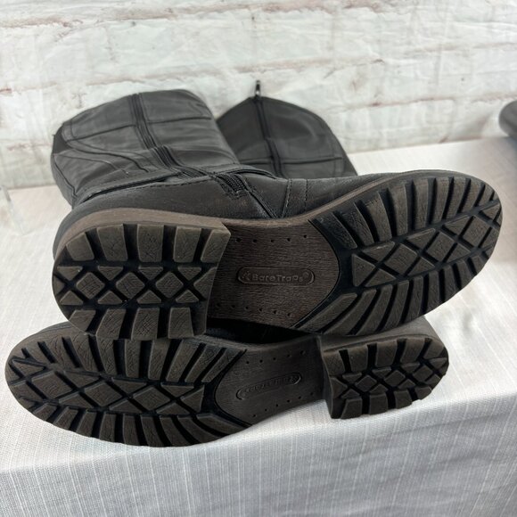 BareTraps Women's 11 M Black Seduce Tall Zip Riding Boots - Picture 13 of 13